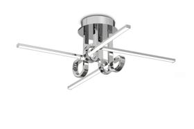 M6125  Cinto Ceiling 28W LED Polished Chrome